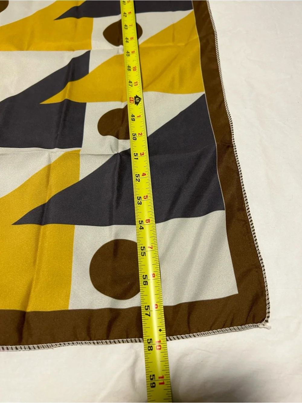 New Tapestry banner wall home decor geometric shapes yellow brown gift her dorm